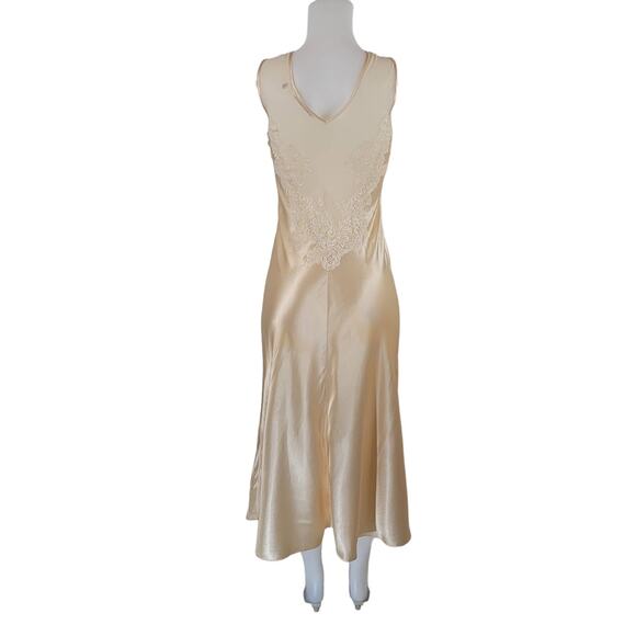 Victoria Secret Wedding Special Events Night Wear Beige Lingerie Night Gown XS - Picture 4 of 7